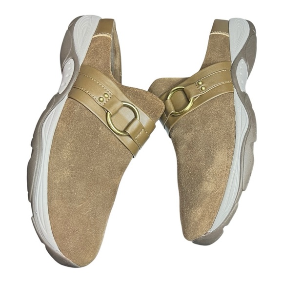Easy Spirit Women's Eleena Mule Suede Tan Mule Size 11 Preowned Great Condition - Picture 4 of 9